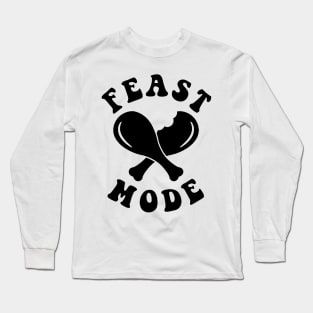 Feast Mode Retro Long Sleeve T-Shirt